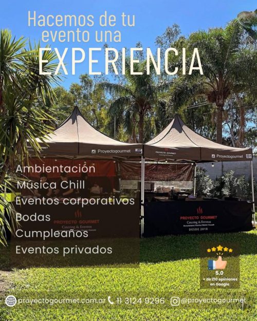 Menú Proyecto Gourmet